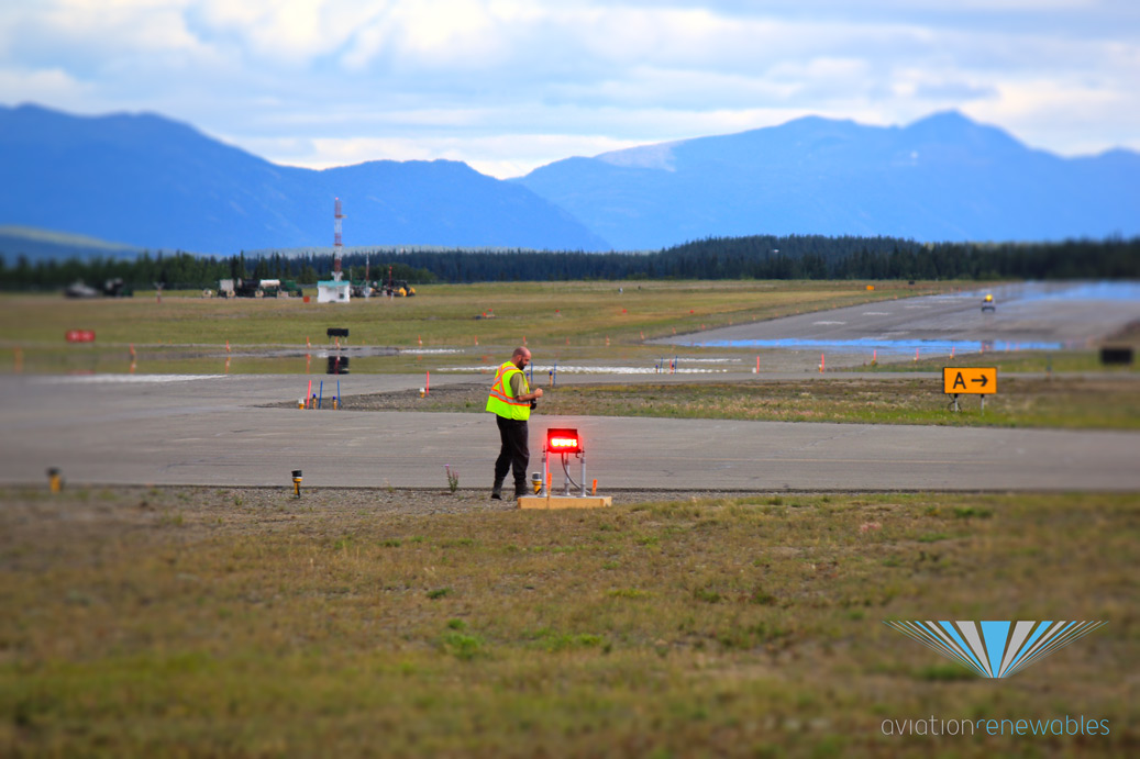 portable LED runway lighting
